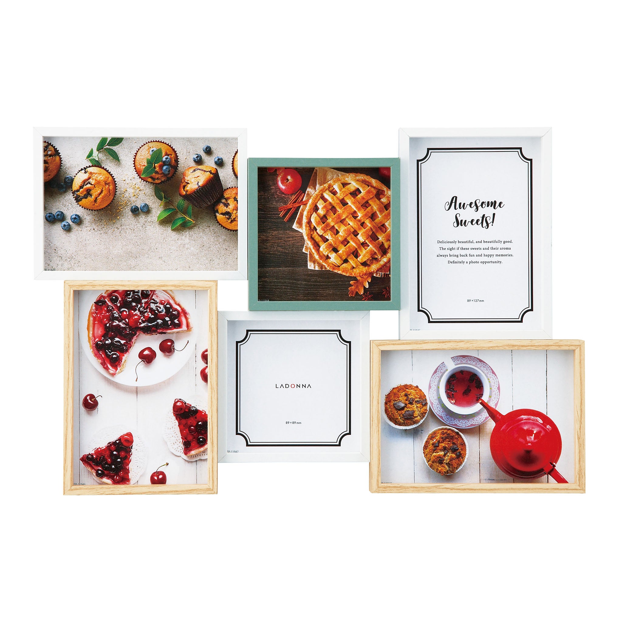 イマン コラージュフレーム IKEA イケア VAXBO コラージュフレーム 写真8枚用 ホワイト d20256622