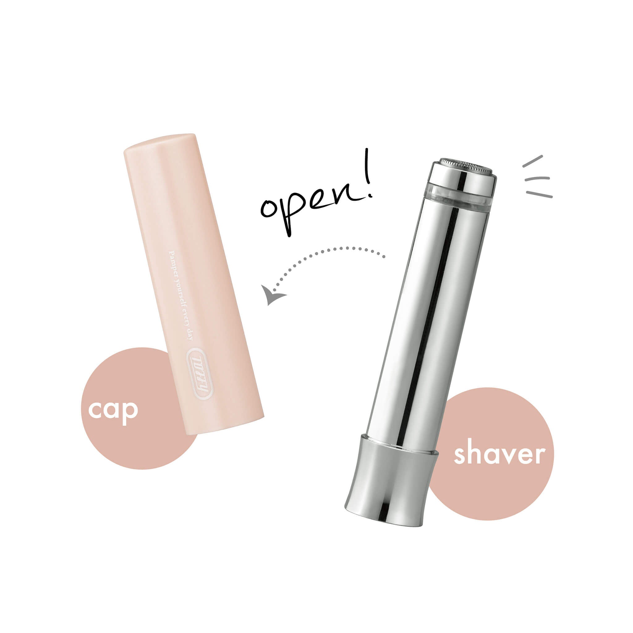 Toffy Beauty コスメティックシェーバー