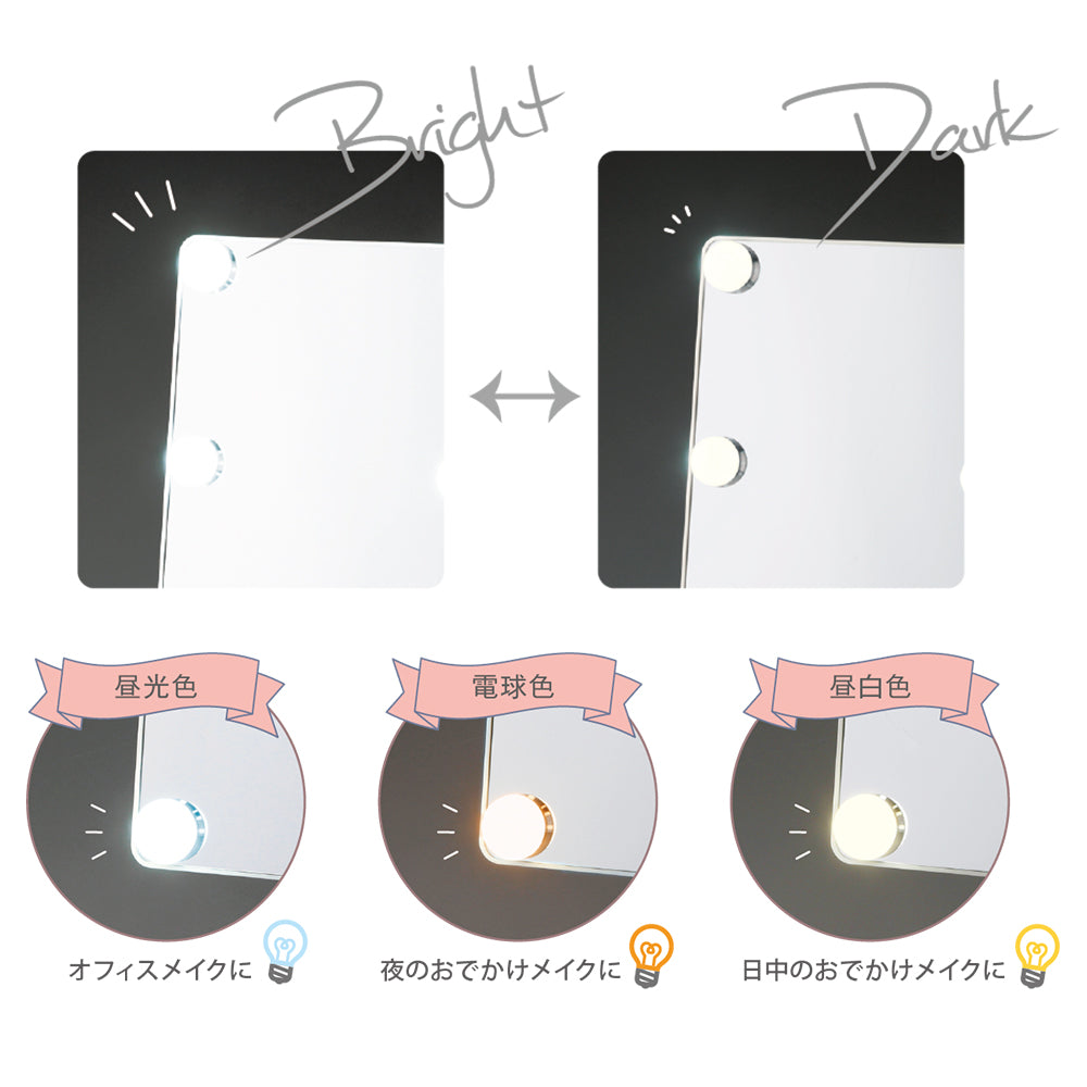 Toffy Beauty ハリウッドスタイルミラー