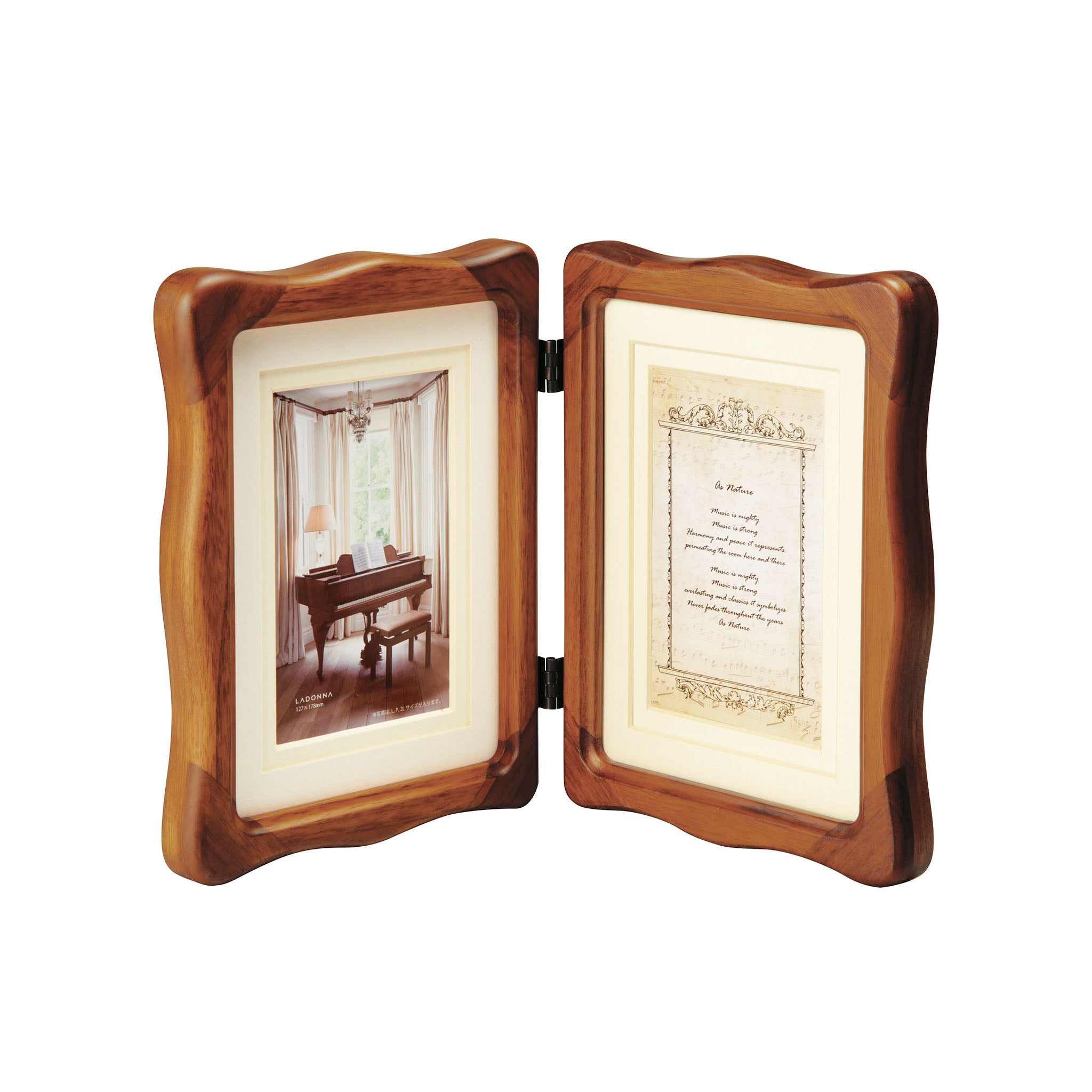 アバンティフォトフレーム WT13-2LD-BR