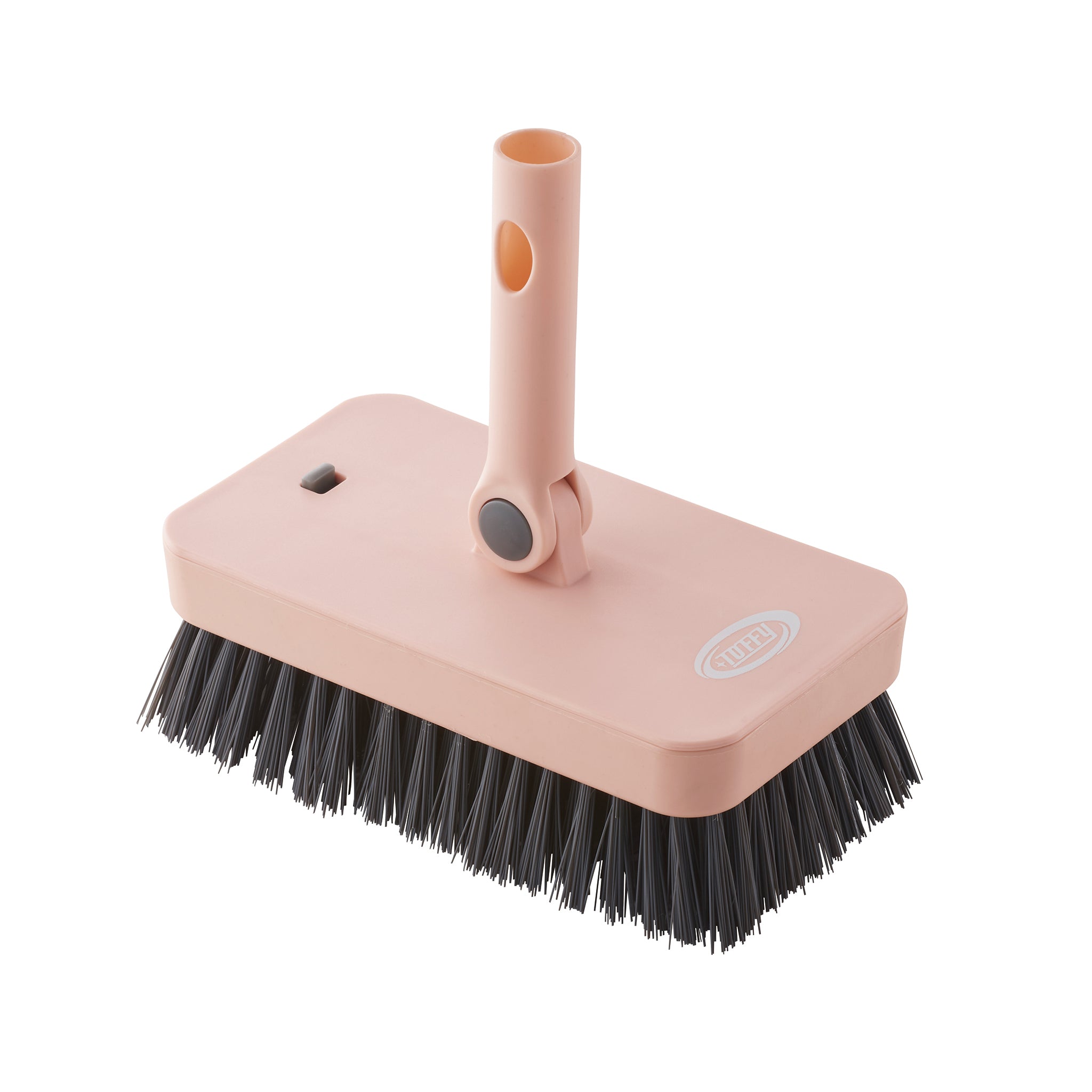 掃除機用モップヘッド ダークブラウン 交換用パッド付き 掃除機用