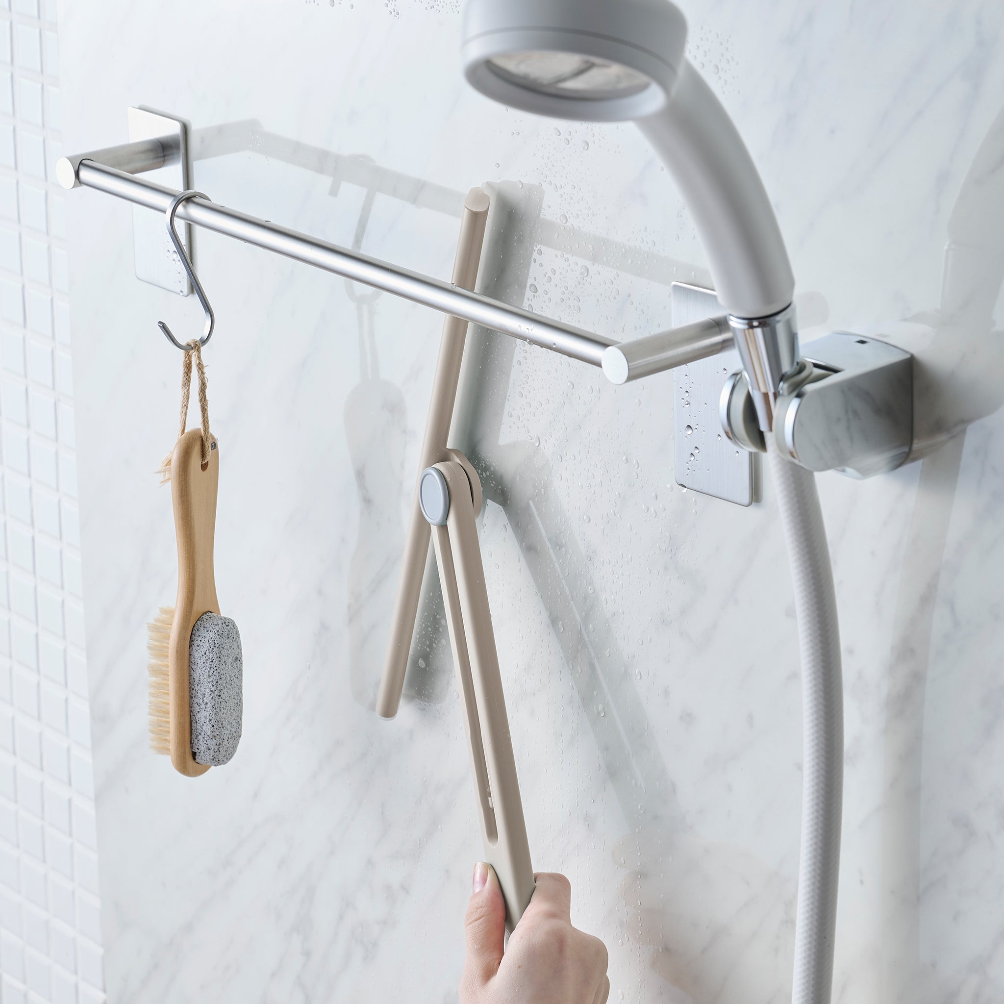 Toffy マグネットスキージー 折りたたみ式