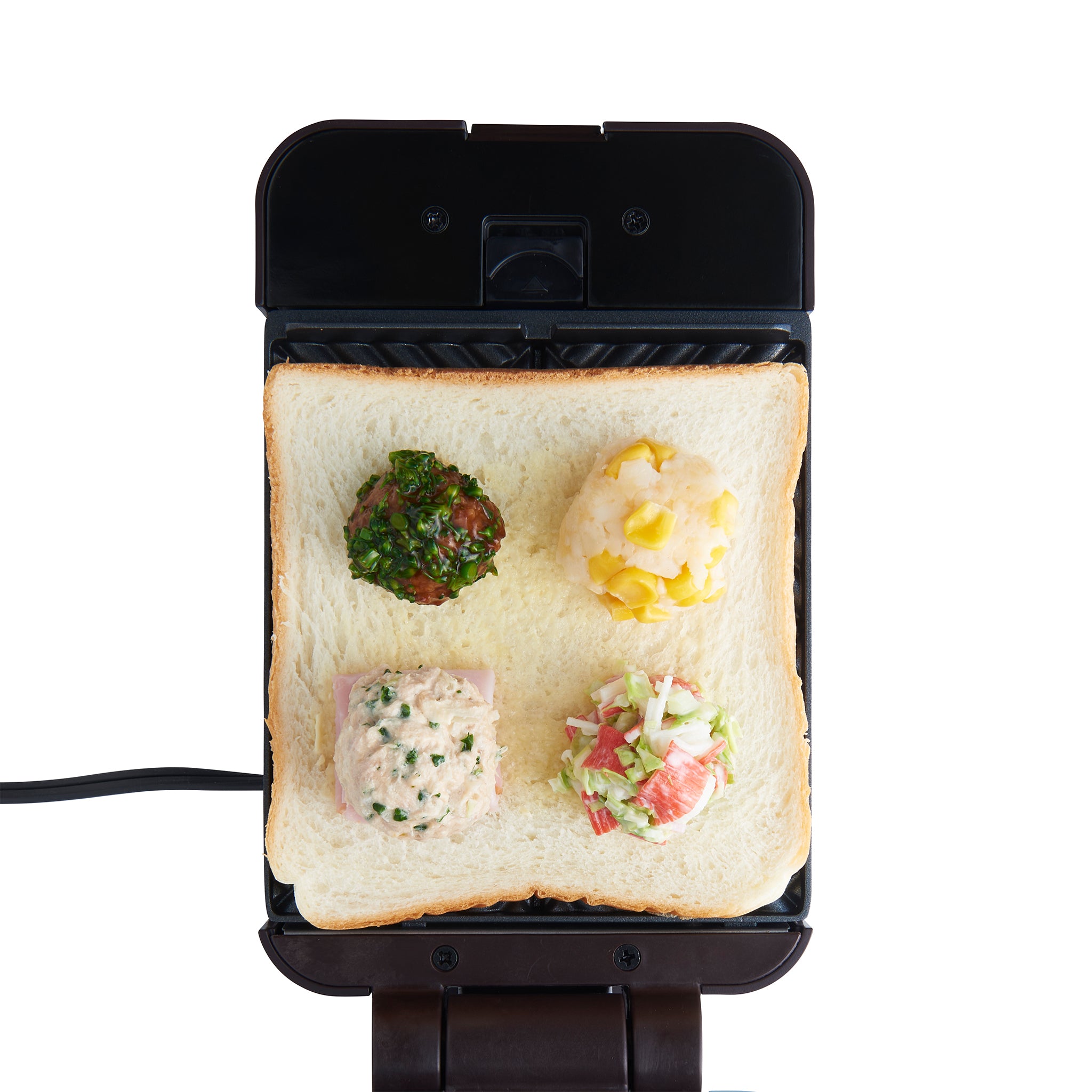 Toffy クォーターホットサンドメーカー用 クォータープレート