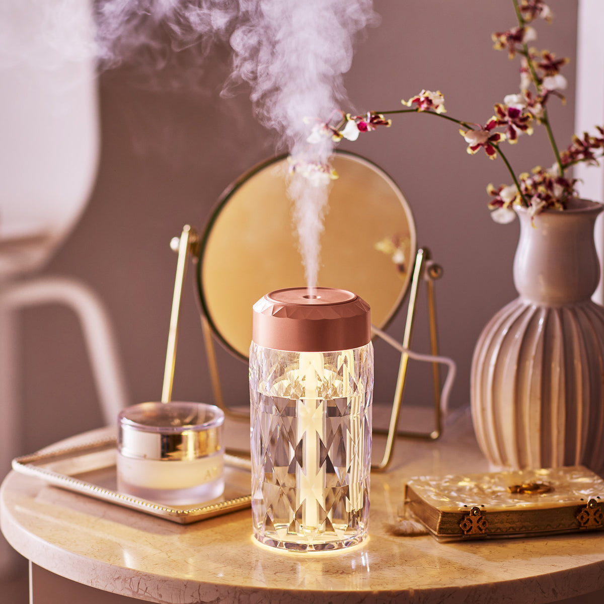 Mistal with Toffy パーソナルLED 加湿器