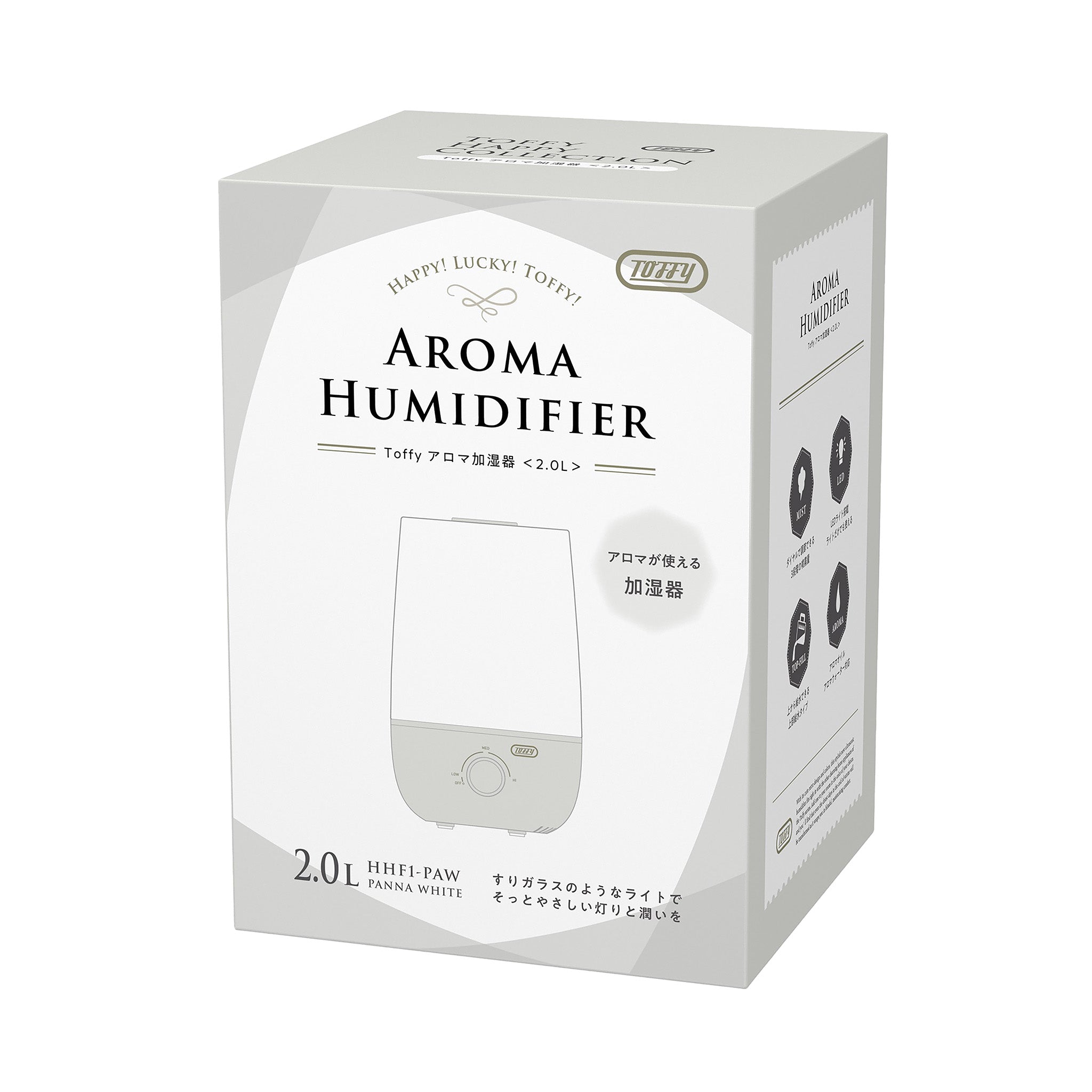 TOFFY HAPPY COLLECTION アロマ加湿器＜2.0L＞