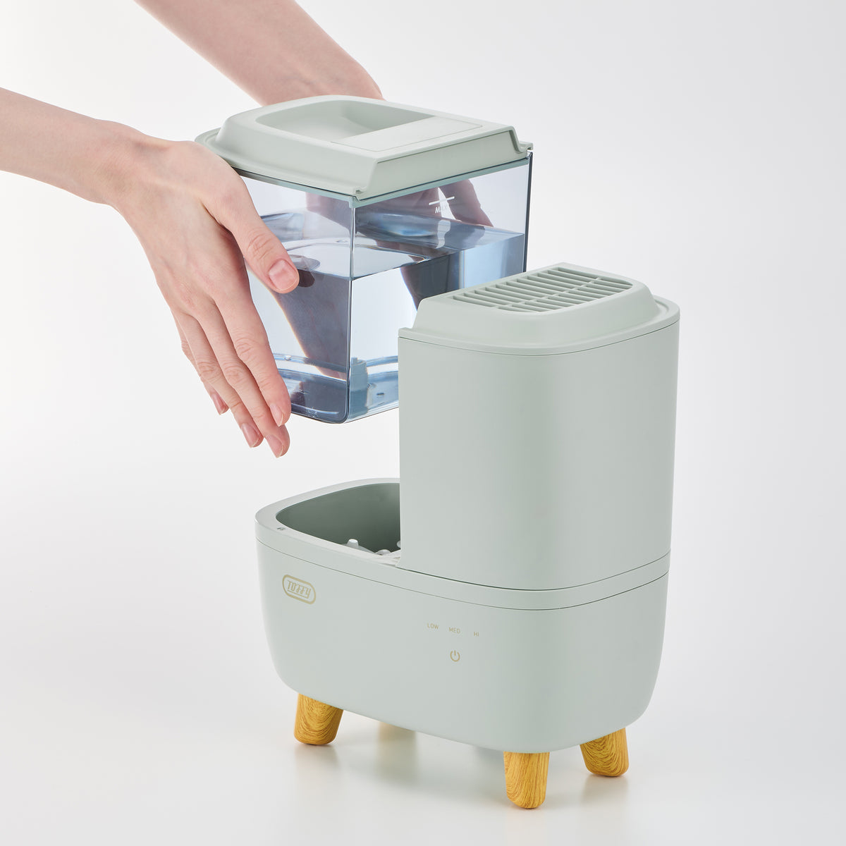 Toffy スチーム式加湿器<1.8L>