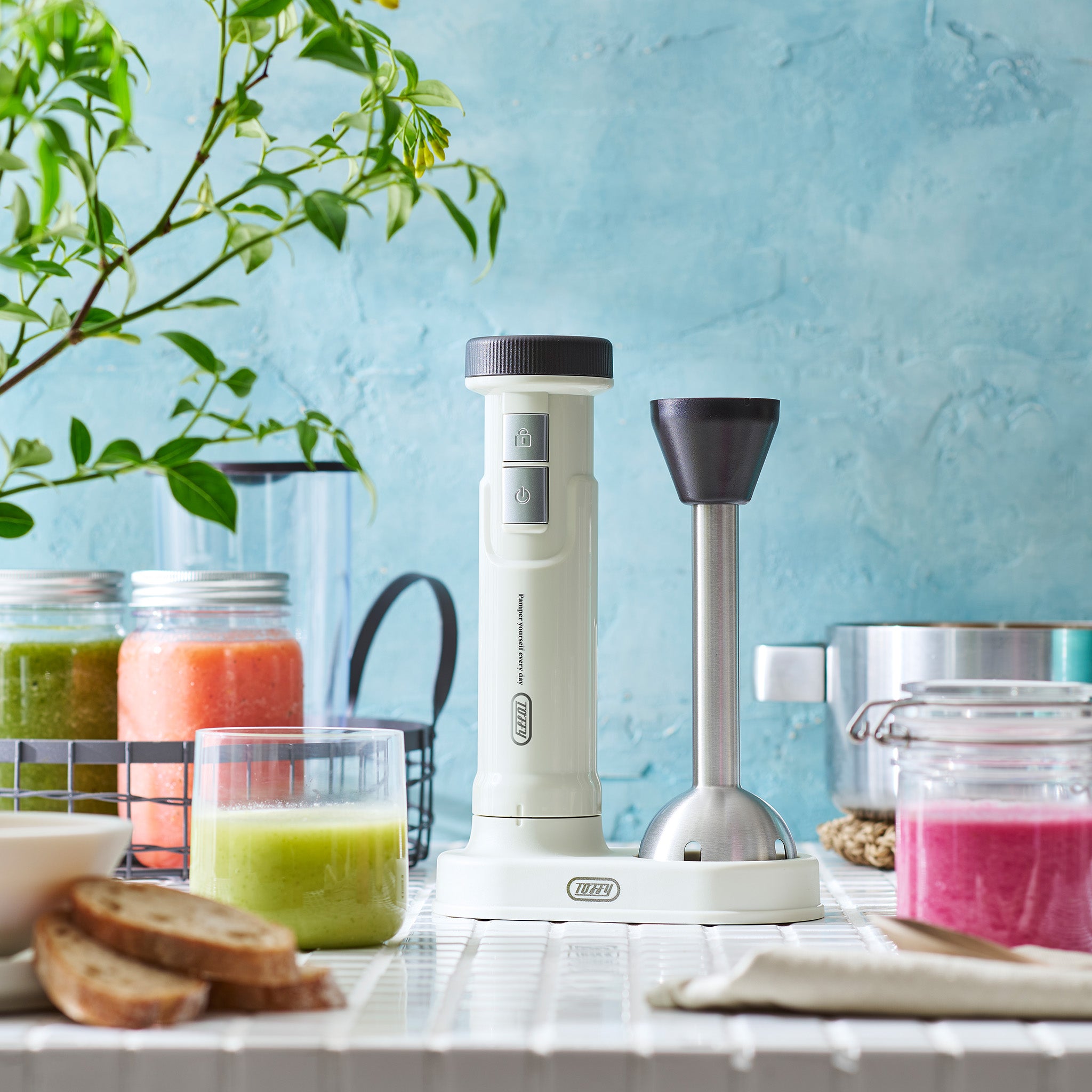 Toffy コードレスハンドブレンダー K-BD6