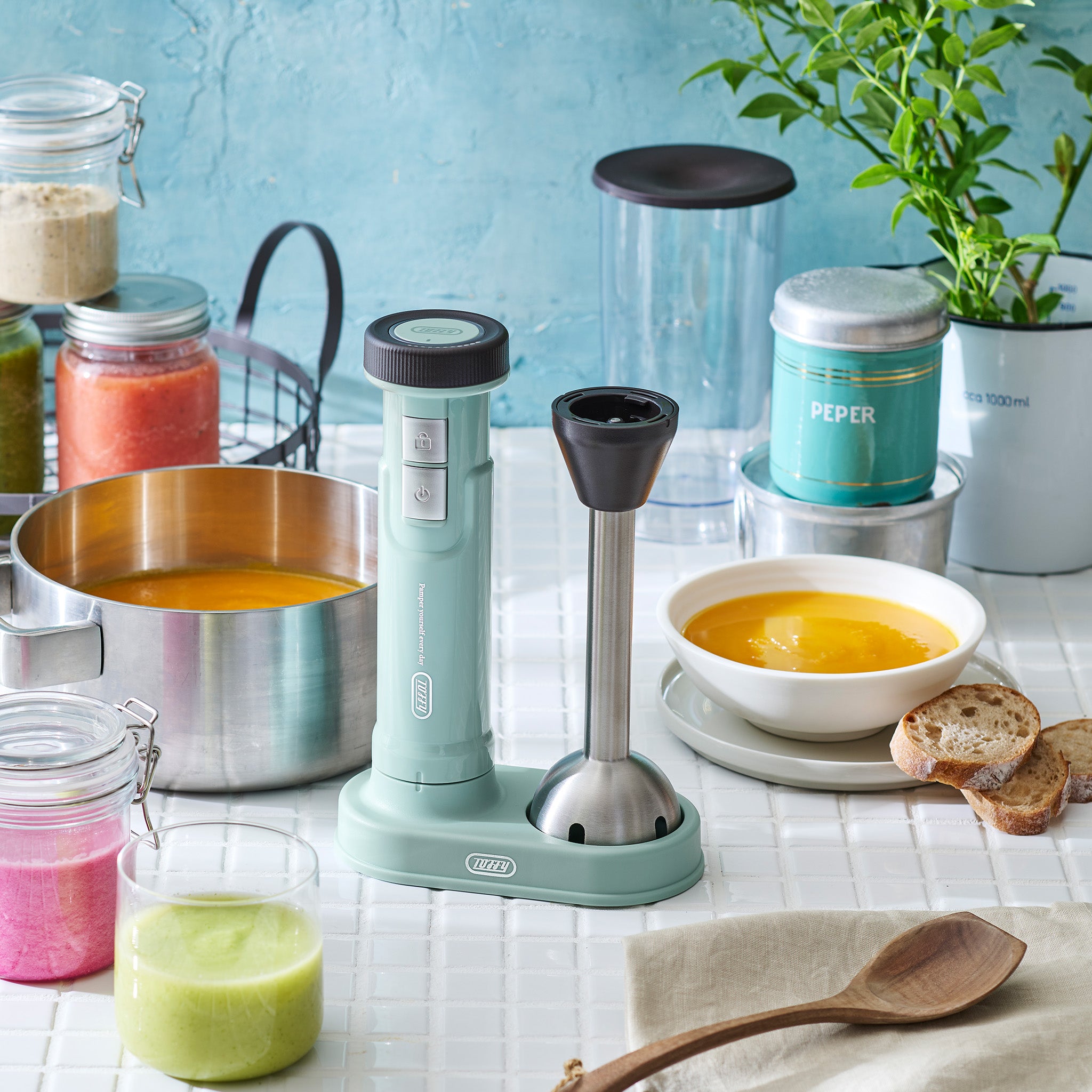 Toffy コードレスハンドブレンダー K-BD6