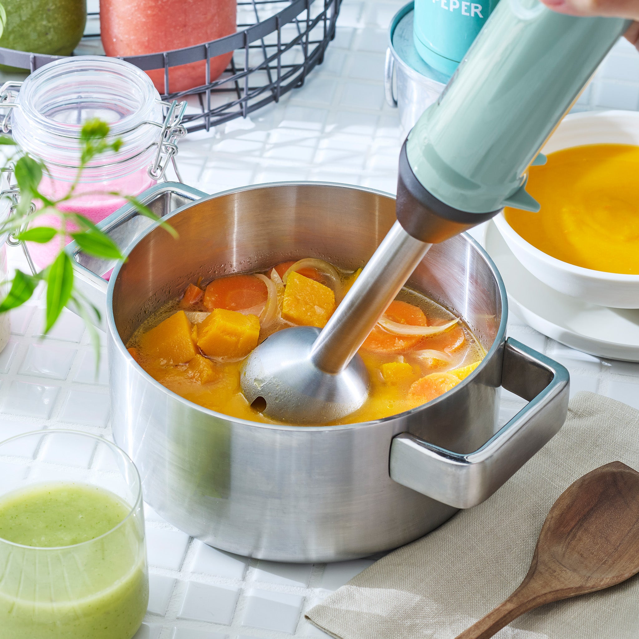 Toffy コードレスハンドブレンダー K-BD6