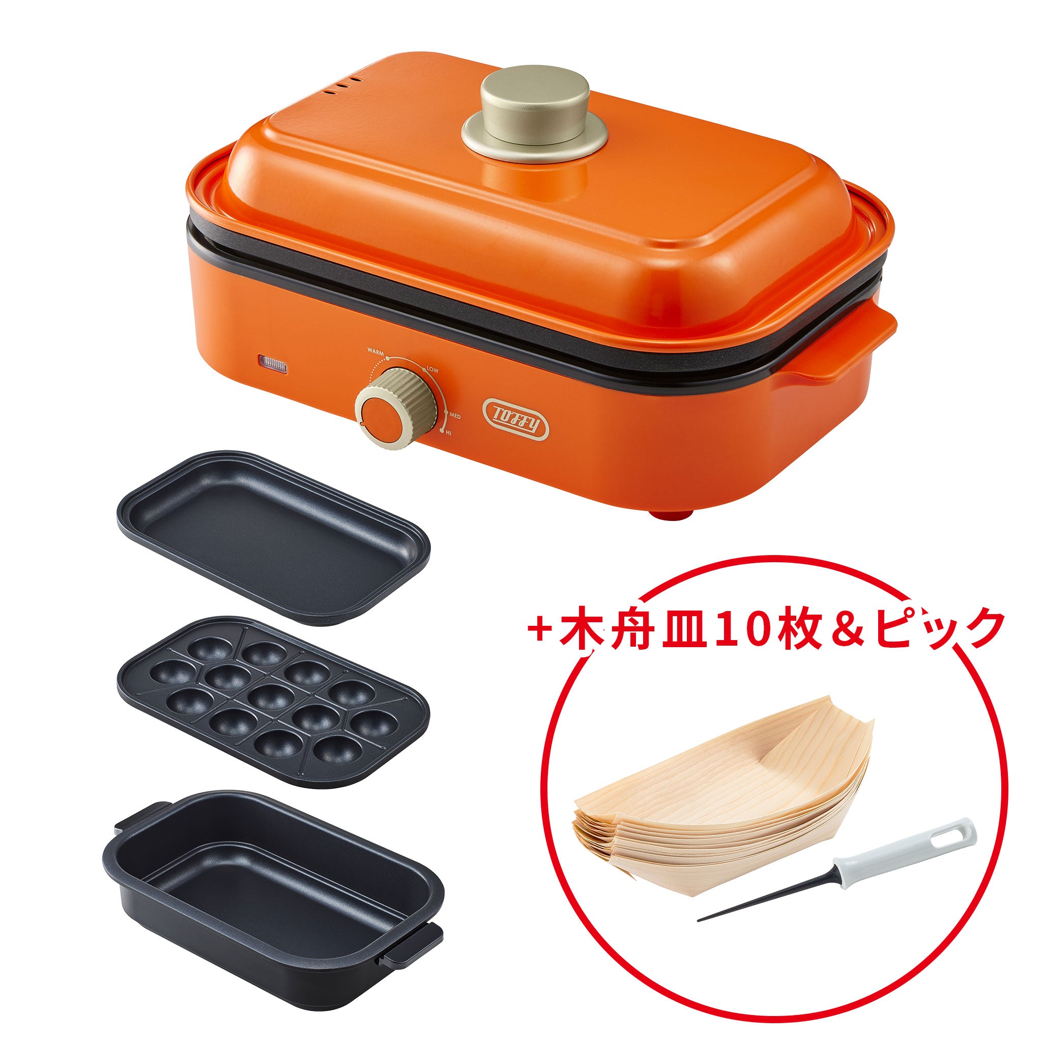 TOFFY HAPPY COLLECTION ホットプレートミニ コンプリートセット