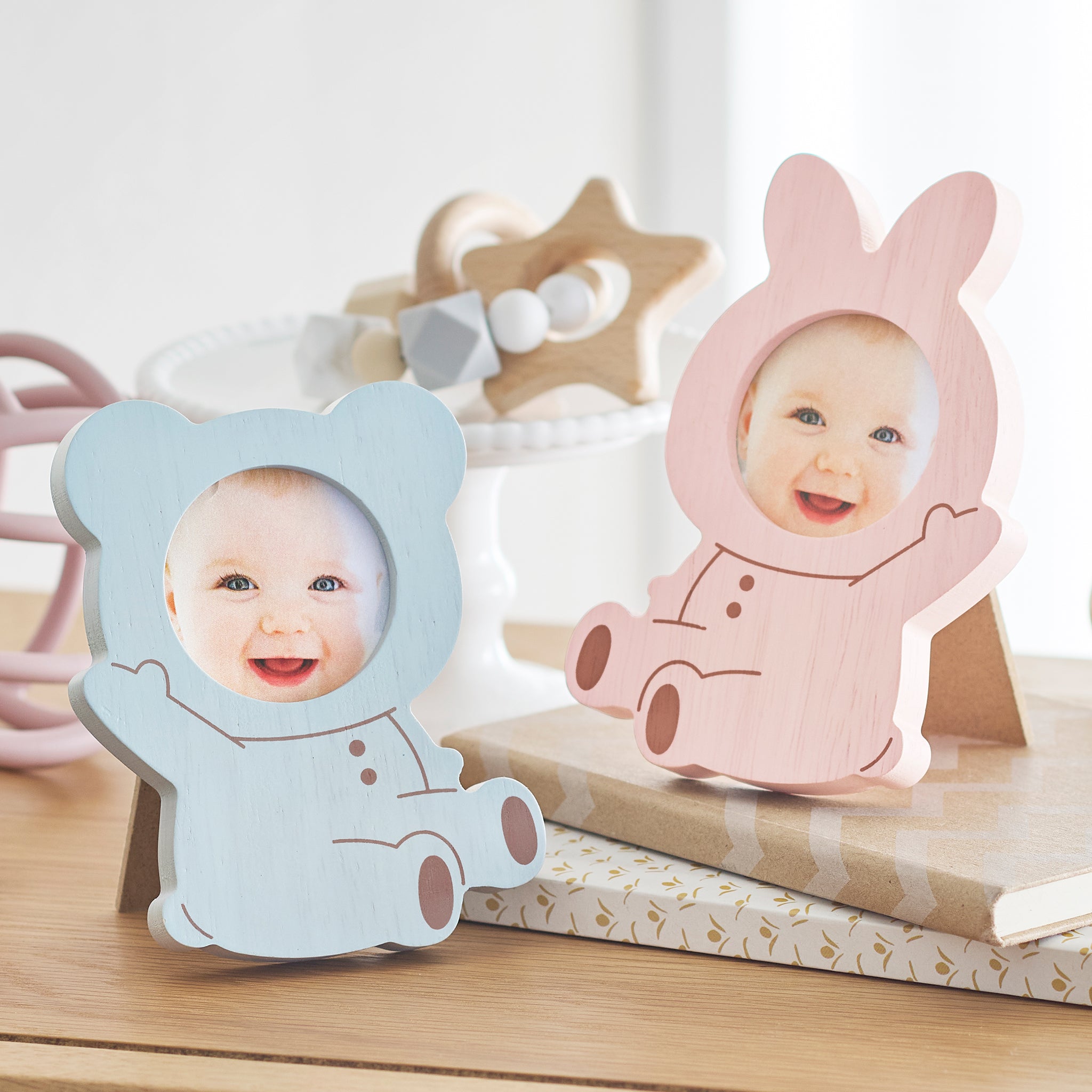 ベビーフレーム ロンパース くま LB47-S2-BL