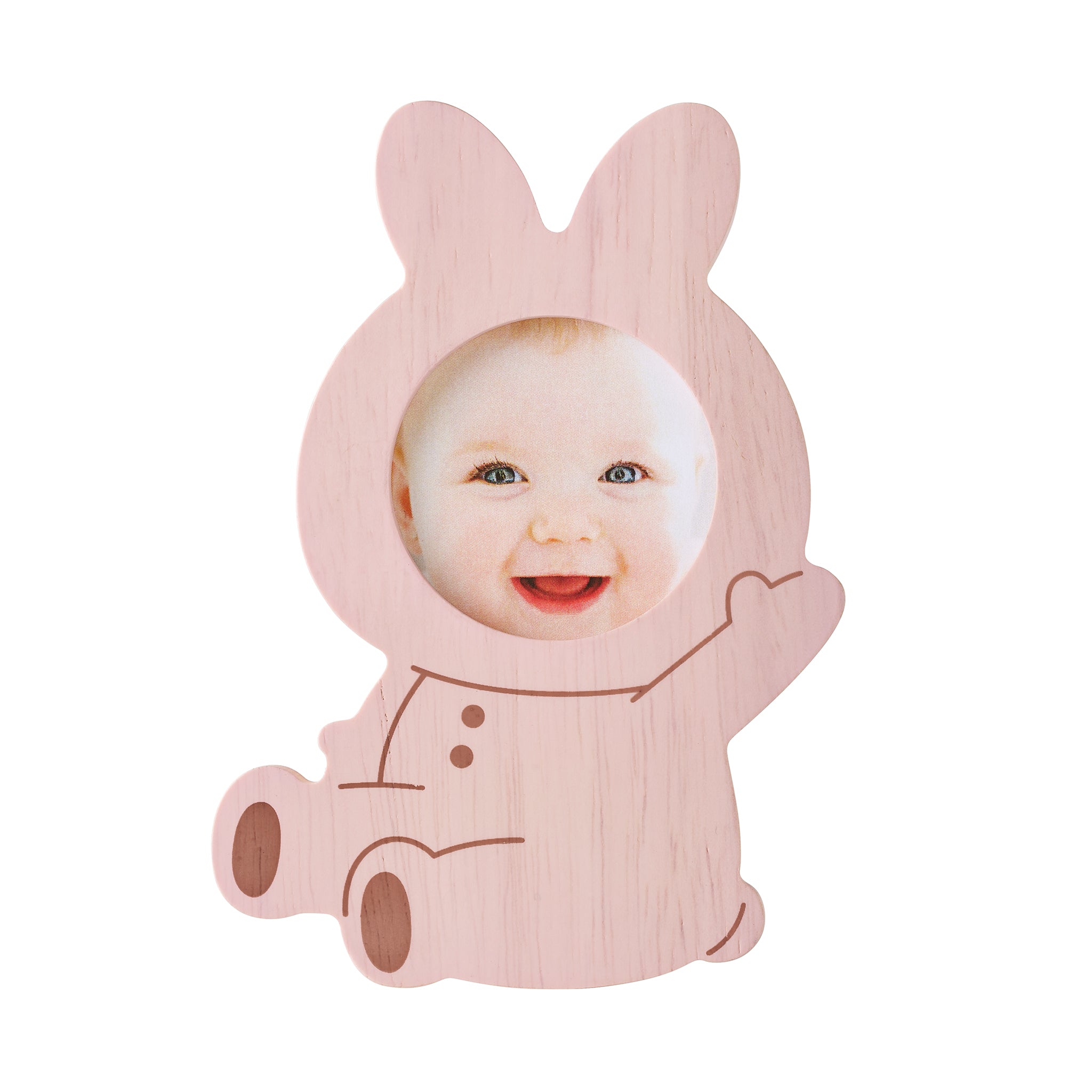 ベビーフレーム ロンパース うさぎ LB48-S2-PK