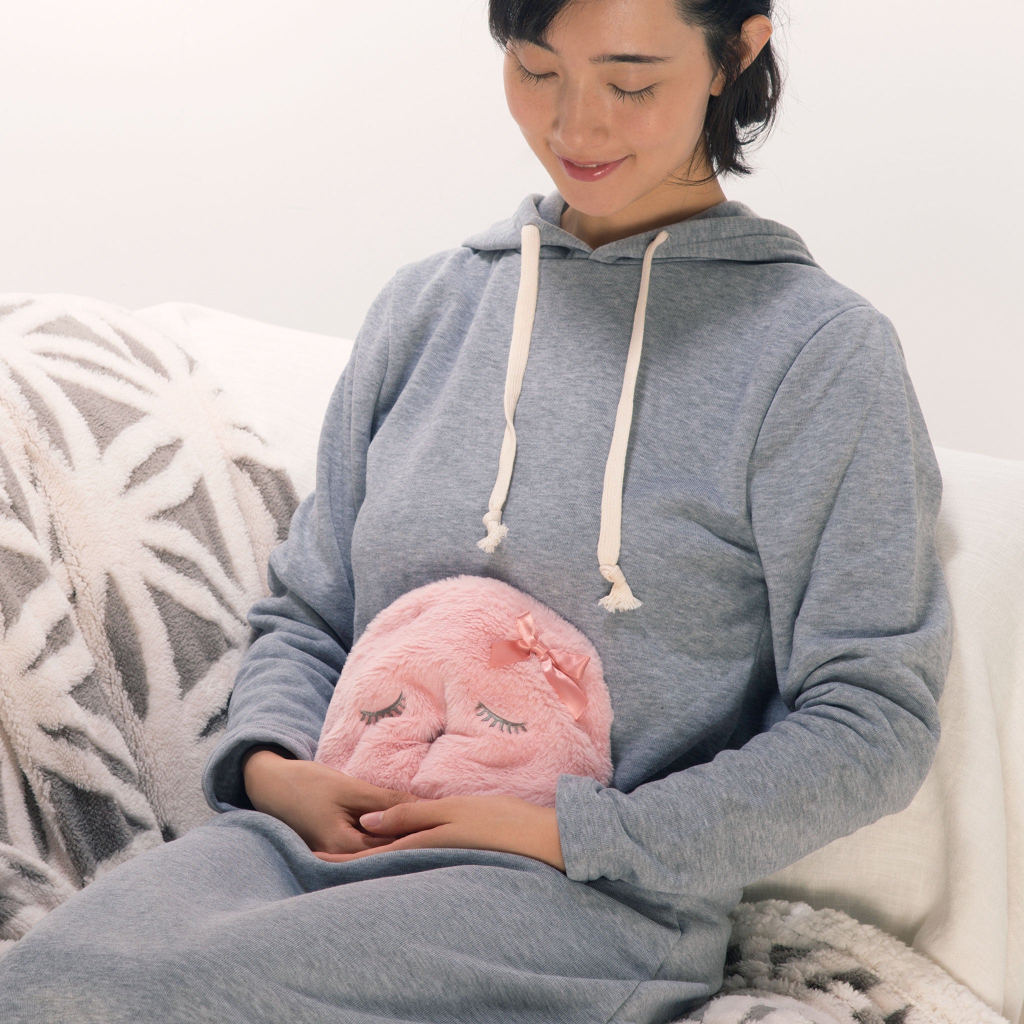 フワフワ ホットフェイスピロー ｜ Toffy公式オンラインショップ